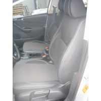 Авточехлы (кожзам-2022ткань, Premium) для Volkswagen Passat B6 2006-2012
