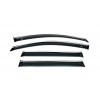 Вітровики з хром молдингом SW (4 шт, HIC) для Volkswagen Passat B7 2012-2015 - 74474-11