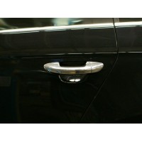 Накладки на ручки (4 шт, нерж) Carmos, Турецька сталь для Volkswagen Passat B7 2012-2015