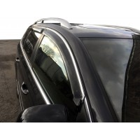 Вітровики з хром молдингом SW (4 шт, HIC) для Volkswagen Passat B7 2012-2015