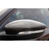 Накладки на дзеркала (2 шт, натуральний карбон) для Volkswagen Passat B7 2012-2015 - 51227-11