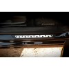 Накладки на пороги (Dotline, 4 шт, нерж) для Volkswagen Passat B7 2012-2015 гг