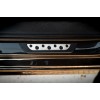 Накладки на пороги (Dotline, 4 шт, нерж) для Volkswagen Passat B7 2012-2015 гг