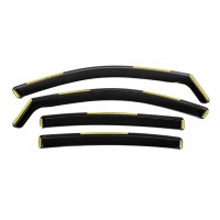 Ветровики вставные Niken Luxury (SD, 4 шт) для Volkswagen Passat B8 2015-2023 гг
