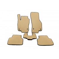 Коврики EVA (EU, Бежевый) для Volkswagen Passat B8 2015-2023 гг