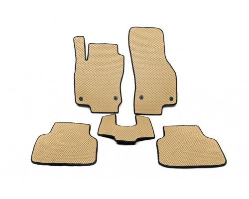 Коврики EVA (EU, Бежевый) для Volkswagen Passat B8 2015-2023 гг