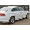Боковые пороги DPT (черный глянец) для Volkswagen Passat B8 2015-2023 гг
