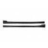 Боковые пороги DPT (черный глянец) для Volkswagen Passat B8 2015-2023 гг