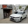 Накладка на передний бампер DPT Lip (2015-2019, под покраску) для Volkswagen Passat B8