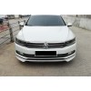 Накладка на передний бампер DPT Lip (2015-2019, под покраску) для Volkswagen Passat B8