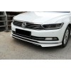 Накладка на передний бампер DPT Lip (2015-2019, под покраску) для Volkswagen Passat B8