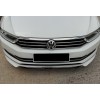 Накладка на передний бампер DPT Lip (2015-2019, под покраску) для Volkswagen Passat B8