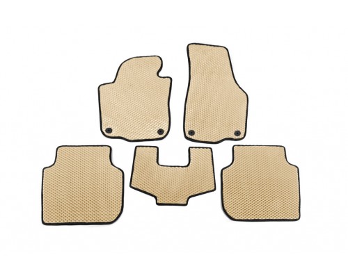 Коврики EVA (USA, Бежевый) для Volkswagen Passat B8 2015-2023 гг