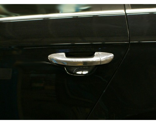 Накладки на ручки (4 шт, нерж) Carmos, Турецька сталь для Volkswagen Passat СС 2008+ - 51886-11