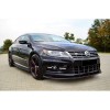 Передняя Lip накладка DPT (2008-2011, черный глянец) для Volkswagen Passat СС 2008- гг