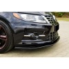 Передняя Lip накладка DPT (2008-2011, черный глянец) для Volkswagen Passat СС 2008- гг
