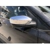 Volkswagen Polo 2009-2017 Накладки на зеркала Sedan (2 шт, нерж) - 57303-11