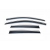 Вітровики з хромом (4 шт, Niken) для Volkswagen Polo 2017+︎ - 62391-11