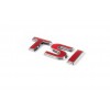 Надпись TSI (под оригинал) TS-хром, I-красная для Volkswagen Scirocco - 54914-11