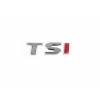 Напис TSI (під оригінал) T-хром, SI-червоні для Volkswagen Scirocco - 55097-11