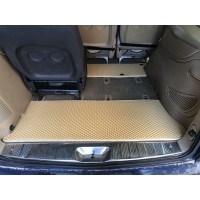Коврик багажника (EVA, бежевый) для Volkswagen Sharan 1995-2010