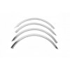 Накладки на арки (4 шт, нерж) для Volkswagen Sharan 1995-2010 - 75122-11