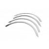 Накладки на арки (4 шт, нерж) для Volkswagen Sharan 1995-2010 - 75122-11