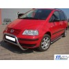 Кенгурятник WT005 (нерж) для Volkswagen Sharan 1995-2010