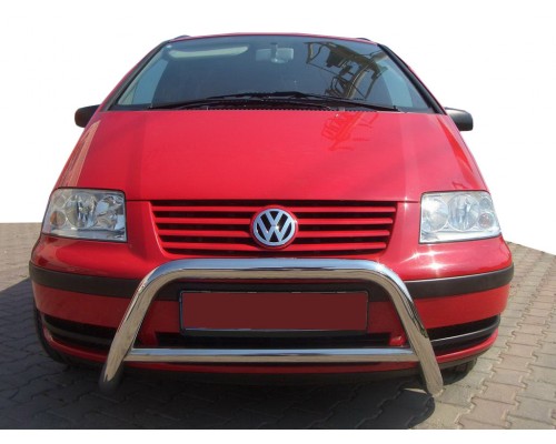 Кенгурятник WT005 (нерж) для Volkswagen Sharan 1995-2010