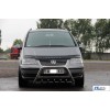 Кенгурятник WT004 (нерж) 51 мм для Volkswagen Sharan 1995-2010