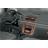Volkswagen Sharan 1995-2010 Накладки на панель Карбон - 52547-11