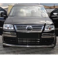 Передній захист ST008 (нерж) 51мм для Volkswagen Sharan 1995-2010
