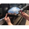 Накладки на зеркала (2 шт, нерж) Carmos - Турецкая сталь для Volkswagen Sharan 2010+ - 56654-11