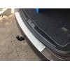 Накладка на задній бампер Carmos (нерж) для Volkswagen Sharan 2010+ - 57046-11