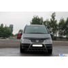 Кенгурятник WT003 (нерж) 60 мм, з написом для Volkswagen Sharan 2010+ - 53318-11