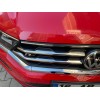 Накладки на решетку (4 шт, нерж) для Volkswagen T-Roc - 75480-11