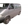 Volkswagen T4 Caravelle / Multivan Бічні труби (2 шт, нерж.) 60мм, Довга база - 73660-11