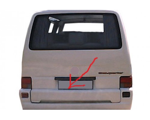 Накладка на заднюю крышку (под покраску) для Volkswagen T4 Caravelle / Multivan - 50584-11