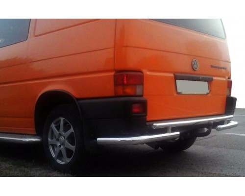 Задня дуга AK003-2 (нерж) для Volkswagen T4 Caravelle/Multivan