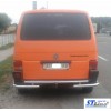 Задня дуга AK003-2 (нерж) для Volkswagen T4 Caravelle/Multivan