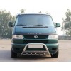 Кенгурятник WT003 (нерж) 51мм, з написом для Volkswagen T4 Caravelle/Multivan