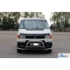 Кенгурятник WT003 Plus-1 (нерж) для Volkswagen T4 Caravelle/Multivan
