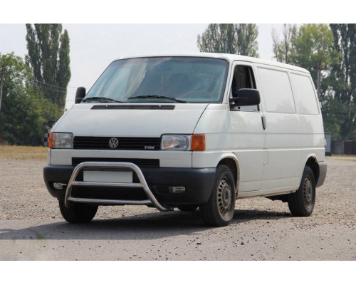 Кенгурятник WT022 (нерж) для Volkswagen T4 Caravelle/Multivan