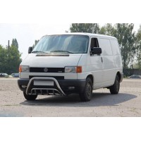 Кенгурятник WT002 (нерж) для Volkswagen T4 Caravelle/Multivan
