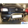 Кенгурятник WT003 (нерж) 51мм, без напису для Volkswagen T4 Caravelle/Multivan