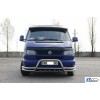 Кенгурятник WT003 Plus-2 (нерж) для Volkswagen T4 Caravelle/Multivan
