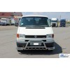Кенгурятник WT003 Plus-2 (нерж) для Volkswagen T4 Caravelle/Multivan