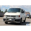 Кенгурятник WT003 Plus-2 (нерж) для Volkswagen T4 Caravelle/Multivan
