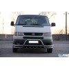 Кенгурятник WT003 Plus-2 (нерж) для Volkswagen T4 Caravelle/Multivan