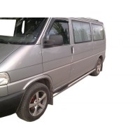 Бічні труби (2 шт, нерж) 60мм, Коротка база для Volkswagen T4 Transporter